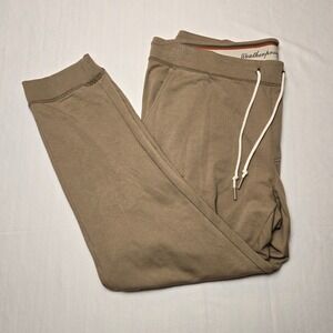 Weatherproof Vintage Men Khaki Jogger Pants Casual Lounge Sweatpants XLarge